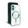 Чехол с функцией MagSafe для Apple iPhone 16 green (05)