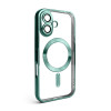 Чехол с функцией MagSafe для Apple iPhone 16 green (05)