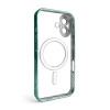 Чехол с функцией MagSafe для Apple iPhone 16 green (05)