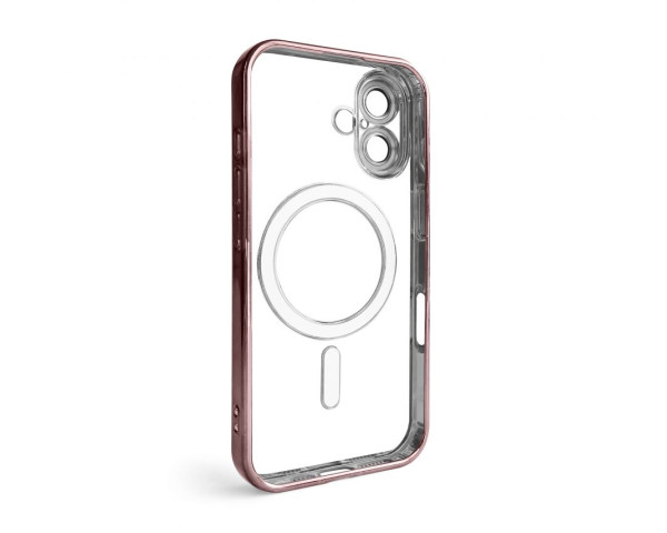 Чехол с функцией MagSafe для Apple iPhone 16 rose gold (06)