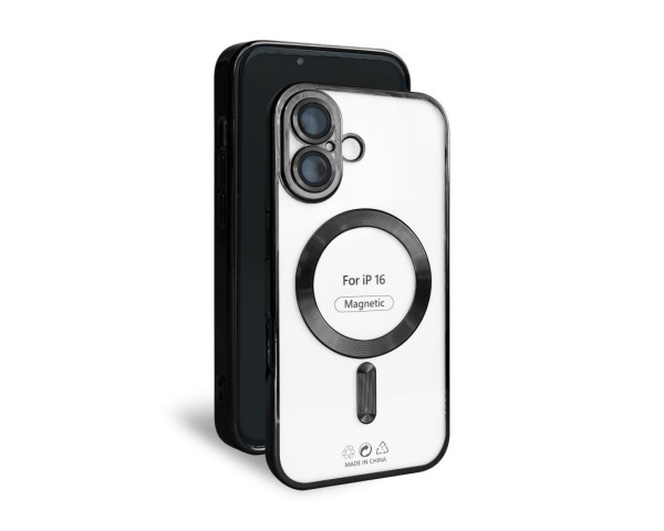 Чохол with MagSafe для iPhone 16 black