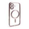 Чехол с функцией MagSafe для Apple iPhone 16 pink (06) матовый