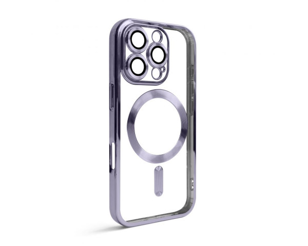 Чехол с функцией MagSafe для Apple iPhone 16 Pro violet (02)