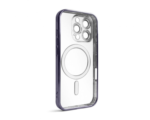 Чехол с функцией MagSafe для Apple iPhone 16 Pro violet (02)