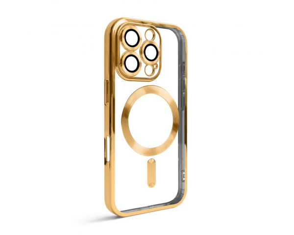 Чехол с функцией MagSafe для Apple iPhone 16 Pro gold (03)
