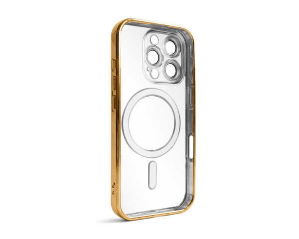Чехол с функцией MagSafe для Apple iPhone 16 Pro gold (03)