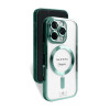 Чехол с функцией MagSafe для Apple iPhone 16 Pro green (05)