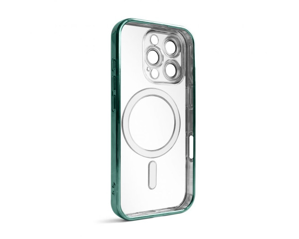 Чехол с функцией MagSafe для Apple iPhone 16 Pro green (05)