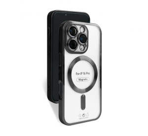 Чехол с функцией MagSafe для Apple iPhone 16 Pro black (09)