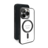 Чехол с функцией MagSafe для Apple iPhone 16 Pro black (09) матовый