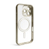Чехол с функцией MagSafe для Apple iPhone 16 Pro gold (03) матовый