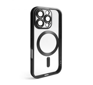 Чехол с функцией MagSafe для Apple iPhone 16 Pro Max black (09) матовый
