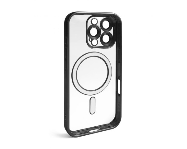 Чехол с функцией MagSafe для Apple iPhone 16 Pro Max black (09) матовый