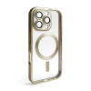 Чохол with MagSafe для iPhone 16 Pro Max gold matte