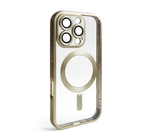 Чохол with MagSafe для iPhone 16 Pro Max gold matte