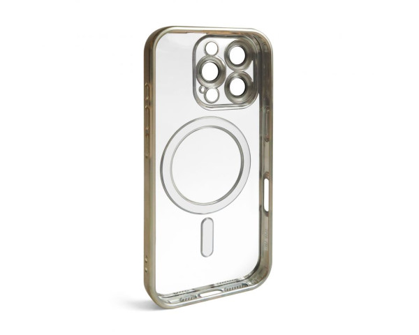 Чохол with MagSafe для iPhone 16 Pro Max gold matte