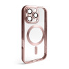 Чехол с функцией MagSafe для Apple iPhone 16 Pro Max pink (06) матовый