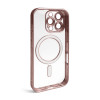 Чехол с функцией MagSafe для Apple iPhone 16 Pro Max pink (06) матовый