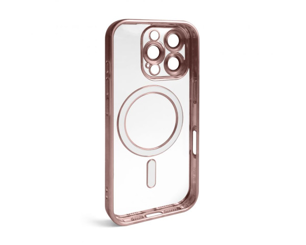 Чехол с функцией MagSafe для Apple iPhone 16 Pro Max pink (06) матовый