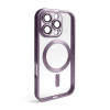 Чехол с функцией MagSafe для Apple iPhone 16 Pro Max violet (02) матовый