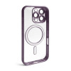 Чехол с функцией MagSafe для Apple iPhone 16 Pro Max violet (02) матовый