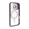 Чехол с функцией MagSafe для Apple iPhone 16 Pro violet (02) матовый