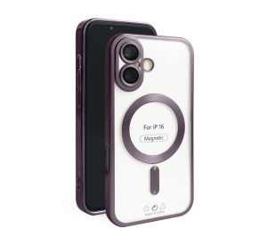 Чохол з функцією MagSafe для Apple iPhone 16 violet matte