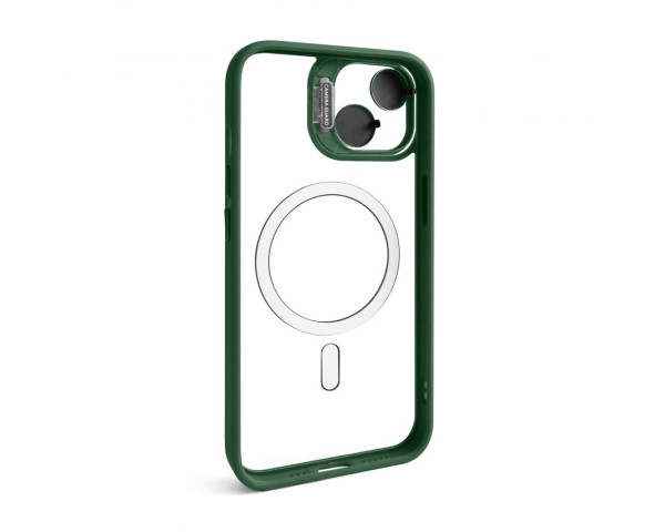 Чохол із підставкою та захистом для камер MagSafe для iPhone 14 green