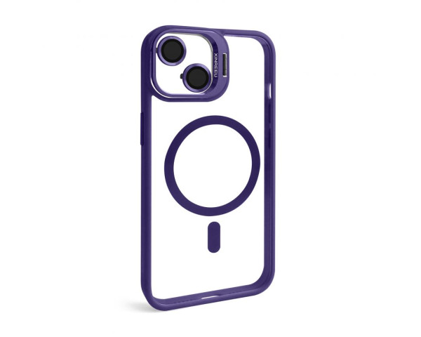 Чохол із підставкою та захистом для камер MagSafe для iPhone 14 violet