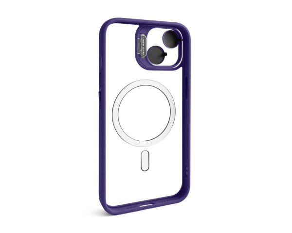 Чохол із підставкою та захистом для камер MagSafe для iPhone 14 violet