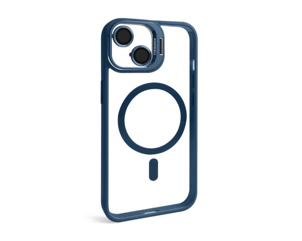 Чохол із підставкою та захистом для камер MagSafe для iPhone 14 dark blue