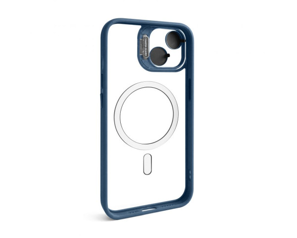 Чохол із підставкою та захистом для камер MagSafe для iPhone 14 dark blue