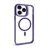 Чохол із підставкою та захистом для камер MagSafe для iPhone 14 Pro violet