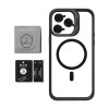 Чехол с функцией MagSafe для Apple iPhone 14 Pro с подставкой и защитой для камер black