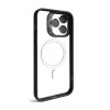Чехол с функцией MagSafe для Apple iPhone 14 Pro с подставкой и защитой для камер black