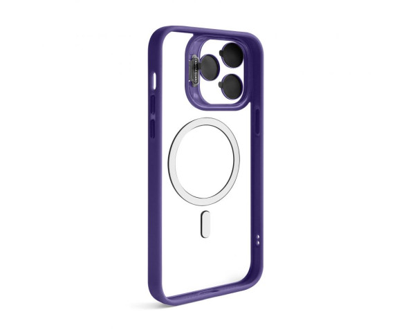 Чохол із підставкою та захистом для камер MagSafe для iPhone 14 Pro Max (2) violet
