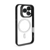 Чехол с функцией MagSafe для Apple iPhone 15 Pro Max с подставкой и защитой для камер black