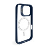 Чехол с функцией MagSafe для Apple iPhone 16 с подставкой и защитой для камер dark blue