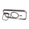 Чехол с функцией MagSafe для Apple iPhone 16 Pro Max с подставкой и защитой для камер light grey