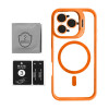 Чехол с функцией MagSafe для Apple iPhone 16 Pro Max с подставкой и защитой для камер orange