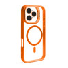 Чехол с функцией MagSafe для Apple iPhone 16 Pro Max с подставкой и защитой для камер orange