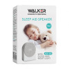 Нічник-колонка 4в1 Годинник Нічник Білий шум Bluetooth колонка WALKER WSP-190 Біла