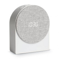 Нічник-колонка 4в1 Годинник Нічник Білий шум Bluetooth колонка WALKER WSP-190 Біла