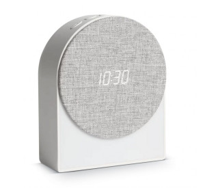 Нічник-колонка 4в1 Годинник Нічник Білий шум Bluetooth колонка WALKER WSP-190 Біла