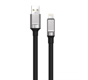 Кабель USB WALKER C915 Lightning black