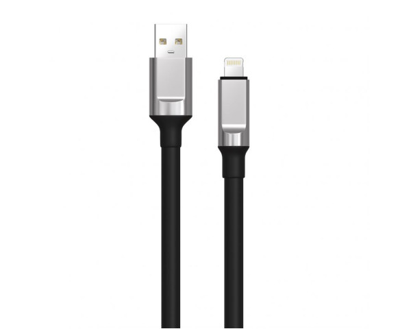 Кабель USB WALKER C915 Lightning black