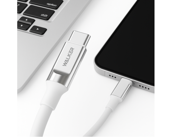 Кабель USB WALKER C915 Type-C white