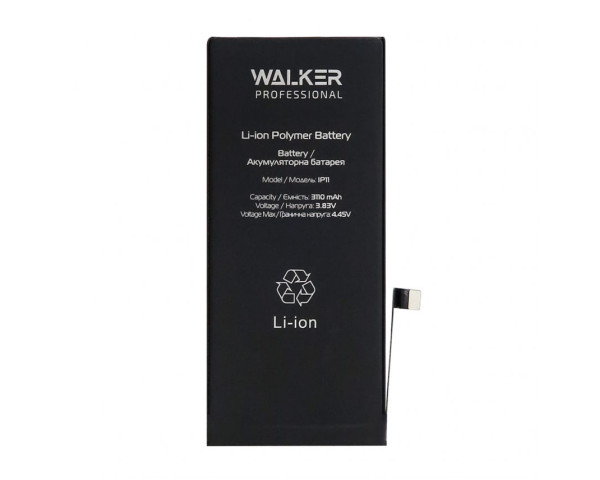 Акумулятор WALKER Professional для Apple iPhone 11 (3110mAh)