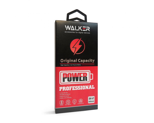 Акумулятор WALKER Professional для Xiaomi BN47 Mi A2 lite, Redmi 6 Pro (4000mAh)