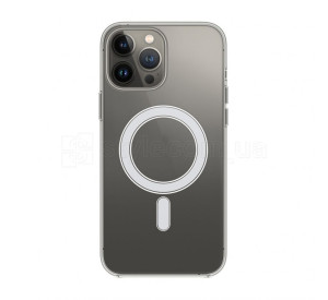 Чехол Original с функцией MagSafe для Apple iPhone 13 Pro Max прозрачный с индикатором установки